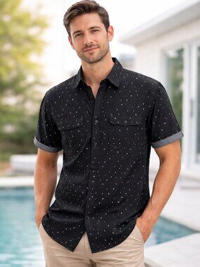 Mark Ecko Men's short Sleeve Shirt